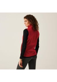 Regatta - Damski ochraniacz na ciało Flux Softshell. Kolor: czerwony. Materiał: softshell. Sport: turystyka piesza #2