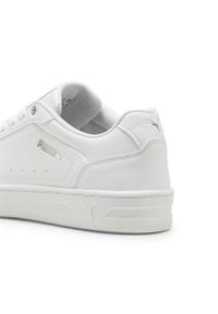 Puma - Sneakersy Court Classy PUMA White Silver Metallic. Kolor: szary, biały, wielokolorowy. Sport: turystyka piesza