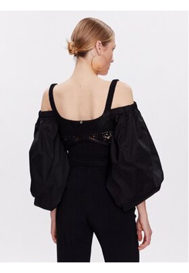 Pinko Bluzka 101165 A0TS Czarny Regular Fit. Kolor: czarny. Materiał: bawełna
