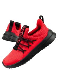 Adidas - Buty adidas Lite Racer Jr GW4163 czerwone. Zapięcie: sznurówki. Kolor: czerwony. Materiał: materiał. Szerokość cholewki: normalna. Model: Adidas Racer #2