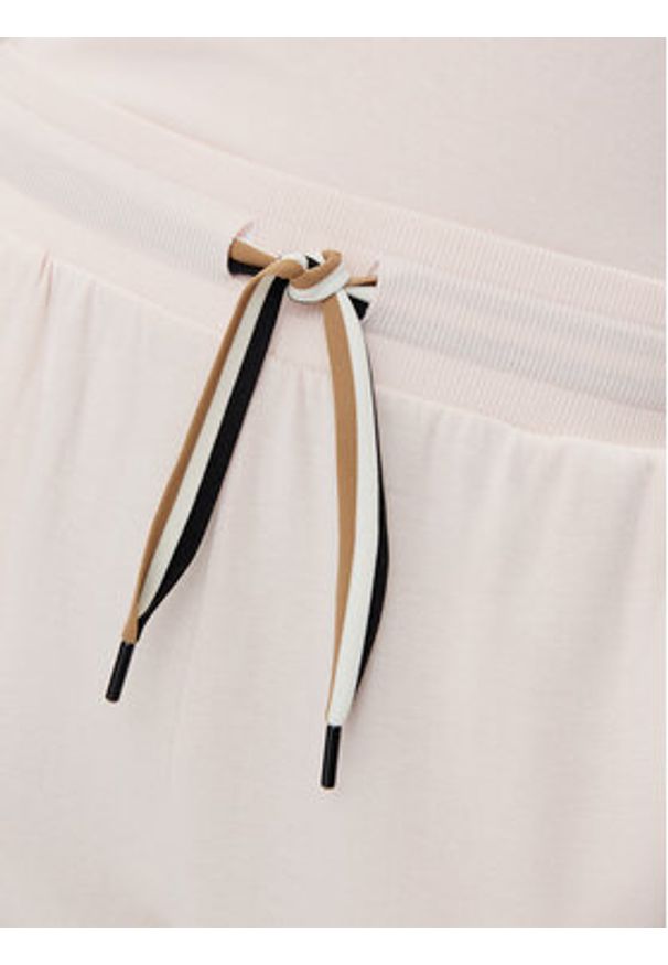 BOSS Spodnie dresowe CP Stripe 50524759 Różowy Regular Fit. Kolor: różowy. Materiał: bawełna