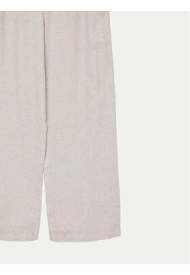 Vero Moda Spodnie materiałowe Linn 10305091 Szary Loose Fit. Kolor: szary. Materiał: wiskoza
