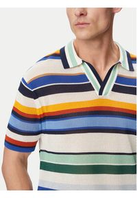 TOMMY HILFIGER - Tommy Hilfiger Polo MW0MW43250 Kolorowy Regular Fit. Typ kołnierza: polo. Materiał: syntetyk. Wzór: kolorowy #4