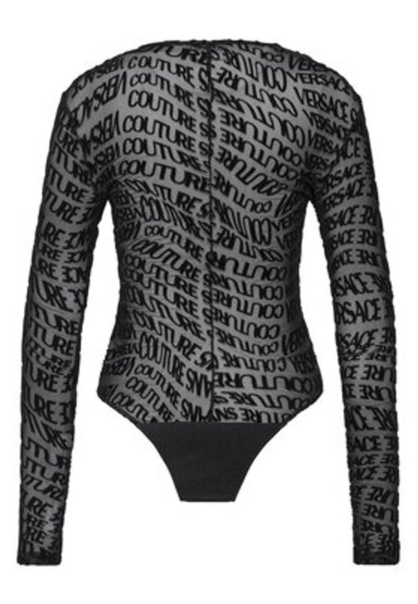 Versace Jeans Couture Body 79HAM221 JS490 Czarny Slim Fit. Kolor: czarny. Materiał: syntetyk