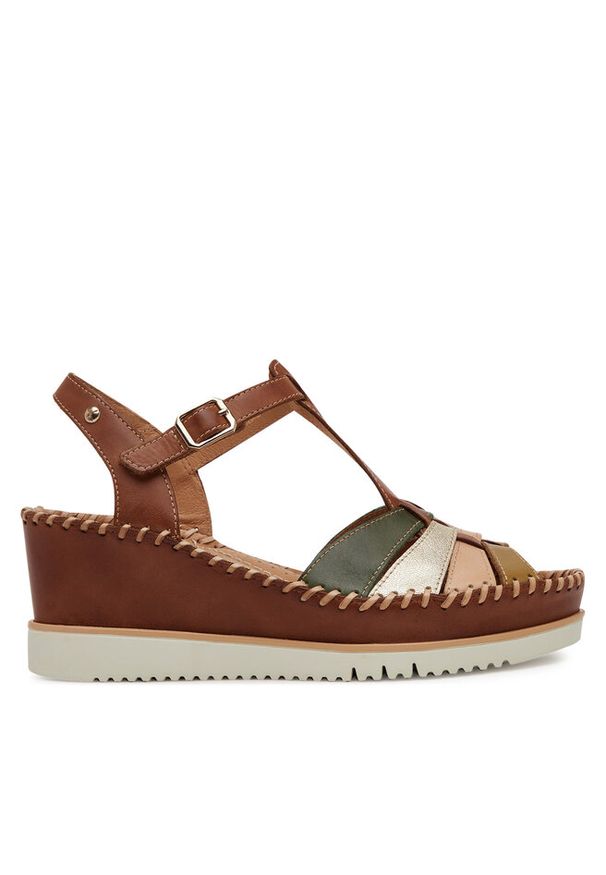 Sandały Pikolinos. Kolor: brązowy