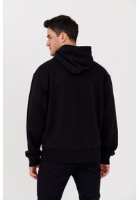 Diesel - DIESEL Czarna męska bluza z metalowym logo S-MACS-HOOD-OD, Rozmiar XXL. Kolor: czarny. Materiał: elastan, bawełna, materiał #3