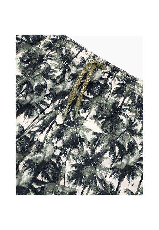 Kąpielówki Armani Exchange. Kolor: zielony, biały, wielokolorowy