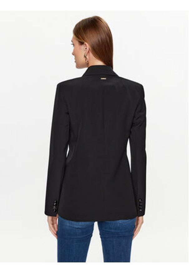 Liu Jo Marynarka MF3113 T7896 Czarny Regular Fit. Kolor: czarny. Materiał: syntetyk