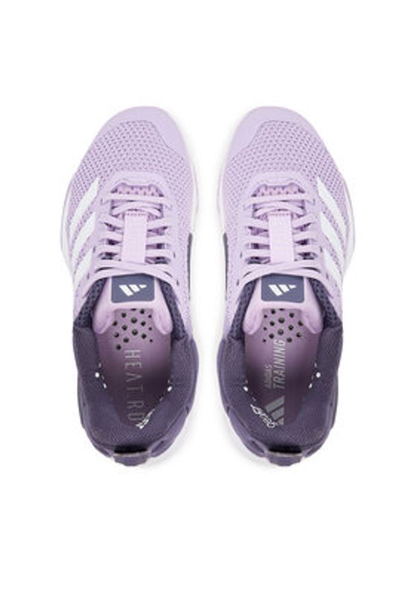 Adidas - adidas Buty na siłownię Dropset 3 strength training JR1752 Fioletowy. Kolor: fioletowy. Materiał: materiał. Sport: fitness