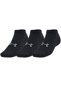 Under Armour - Niskie Skarpetki Dla Dorosłych Unisex Essential (zestaw 3 Sztuk). Kolor: czarny. Sport: turystyka piesza #1