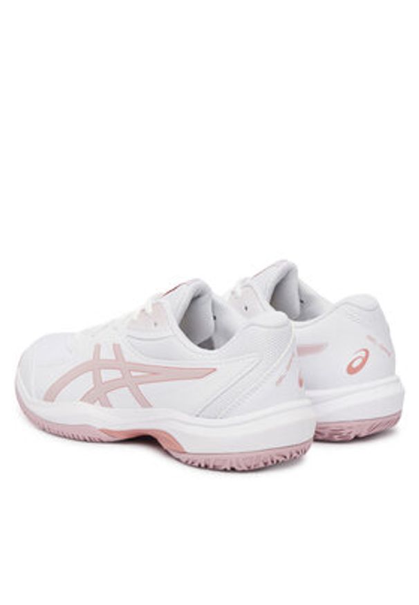 Asics Buty do tenisa Gel-Game Gs 1044A083 Biały. Kolor: biały. Materiał: skóra. Sport: tenis