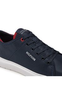 TOMMY HILFIGER - Tommy Hilfiger Sneakersy Lightweight Cup Mesh FM0FM05115 Granatowy. Kolor: niebieski. Materiał: materiał