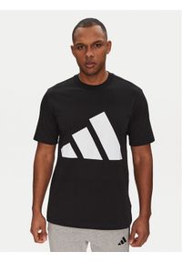 Adidas - adidas T-Shirt Essentials Big Logo JE8945 Czarny Regular Fit. Kolor: czarny. Materiał: bawełna #1