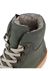 Rieker Trzewiki Y0033-54 Zielony. Kolor: zielony. Materiał: skóra #4
