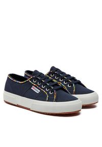 Superga Tenisówki Multicolor Beads 2750 S31352W Granatowy. Kolor: niebieski. Materiał: materiał #4