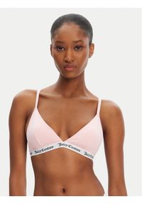 Juicy Couture Biustonosz braletka JCLQB224518 Różowy. Kolor: różowy. Materiał: bawełna