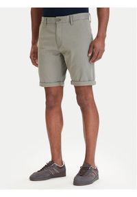 Tommy Jeans Szorty materiałowe Scanton DM0DM22852 Zielony Slim Fit. Kolor: zielony. Materiał: bawełna #1