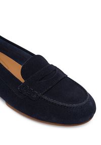 TOMMY HILFIGER - Tommy Hilfiger Mokasyny Th Flex FW0FW09507 Granatowy. Kolor: niebieski. Materiał: skóra, zamsz #5