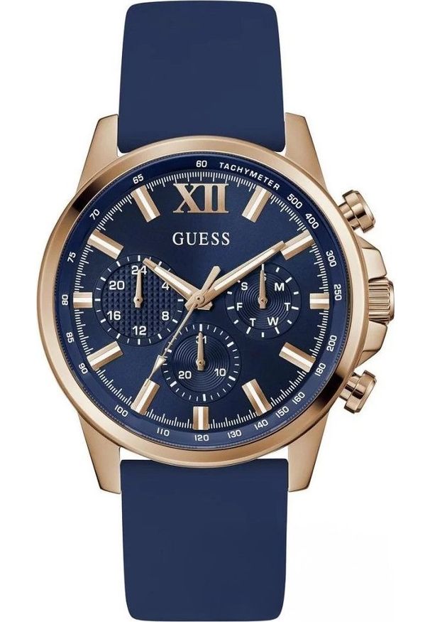 Zegarek męski Guess GW0913G1 niebieski. Kolor: niebieski