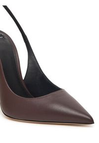 Elisabetta Franchi Szpilki SA-26B-51E2 Brązowy. Kolor: brązowy. Materiał: skóra. Obcas: na szpilce