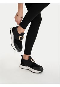 Eva Minge Sneakersy EO-HOLLY-022-1-A10 Czarny. Kolor: czarny. Materiał: materiał #9
