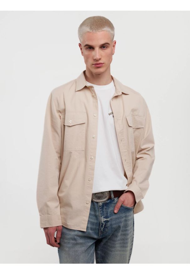 Big-Star - Koszulka męska bawełniana biała Vincer 100. Okazja: na co dzień. Kolor: biały. Materiał: bawełna. Wzór: nadruk. Sezon: lato. Styl: casual