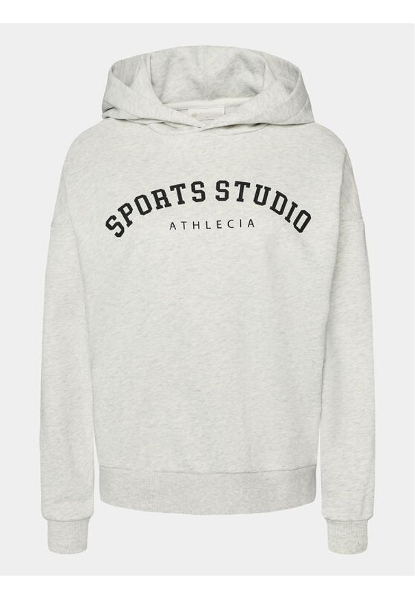 Athlecia Bluza Studio W Hoody EA231368 Szary Regular Fit. Kolor: szary. Materiał: bawełna