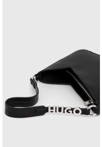 Hugo - HUGO torebka kolor czarny. Kolor: czarny. Rodzaj torebki: na ramię #4