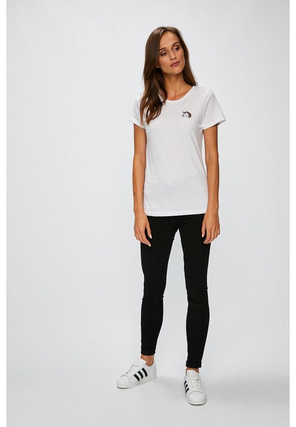 Vero Moda - Jeansy. Kolor: czarny