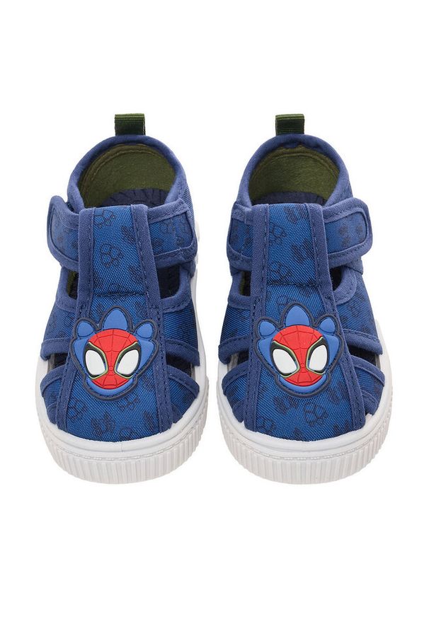 Kapcie Spidey. Kolor: niebieski
