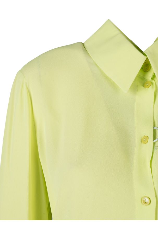 Patrizia Pepe Koszula | 8C0599/A8I1 | Kobieta | Zielony. Okazja: na co dzień. Kolor: zielony. Materiał: wiskoza. Styl: elegancki, casual