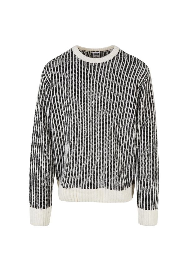 Oversized jumper Urban Classics Two Tone. Kolor: czarny, biały, wielokolorowy