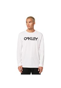 Koszulka z Długim Rękawem Męska Oakley Mark II Tee 2.0 Longsleeve. Kolor: biały. Długość rękawa: długi rękaw. Długość: długie. Sport: fitness