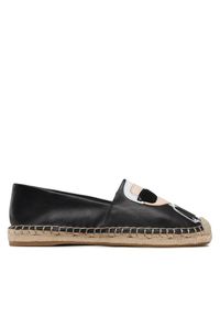 Karl Lagerfeld - Espadryle KARL LAGERFELD. Kolor: czarny