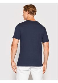 Polo Ralph Lauren T-Shirt 710671453091 Granatowy Custom Slim Fit. Typ kołnierza: polo. Kolor: niebieski. Materiał: bawełna #3