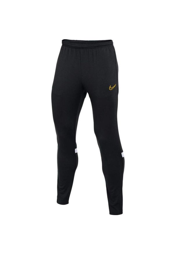 Spodnie dla dzieci Nike NK Df Academy 21 Pant Kpz. Kolor: czarny. Materiał: dresówka. Styl: sportowy. Sport: piłka nożna