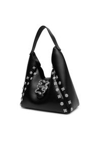 Just Cavalli Torebka 80RA4BA6 Czarny. Kolor: czarny. Materiał: skórzane #4