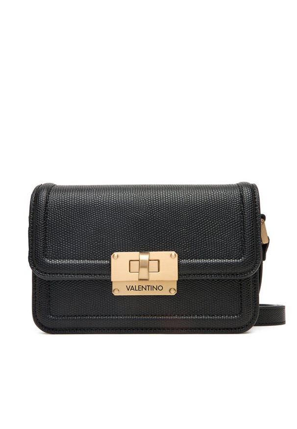 VALENTINO - Valentino Torebka Floren VBS9A910LUC Czarny. Kolor: czarny. Materiał: skórzane