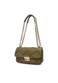 MICHAEL Michael Kors Torebka Tribeca 30S5G2RL5L Khaki. Kolor: brązowy. Materiał: skórzane