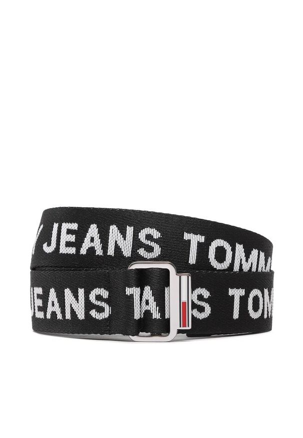 Pasek Męski Tommy Jeans. Kolor: czarny