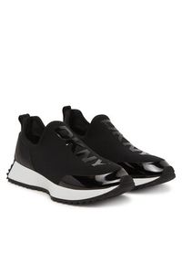 DKNY Sneakersy Nallen K1562302 Czarny. Kolor: czarny. Materiał: materiał