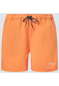 Krótkie Spodenki Męskie Oakley Beach Volley 16. Kolor: pomarańczowy. Długość: krótkie. Styl: sportowy #1