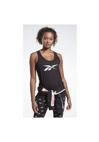 Koszulka treningowa damska Reebok Training Essentials Graphic FQ4467. Materiał: materiał, bawełna. Długość rękawa: bez rękawów. Sport: fitness #1