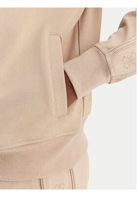 Guess Bluza V5BQ15 KCX22 Beżowy Regular Fit. Kolor: beżowy. Materiał: syntetyk #4