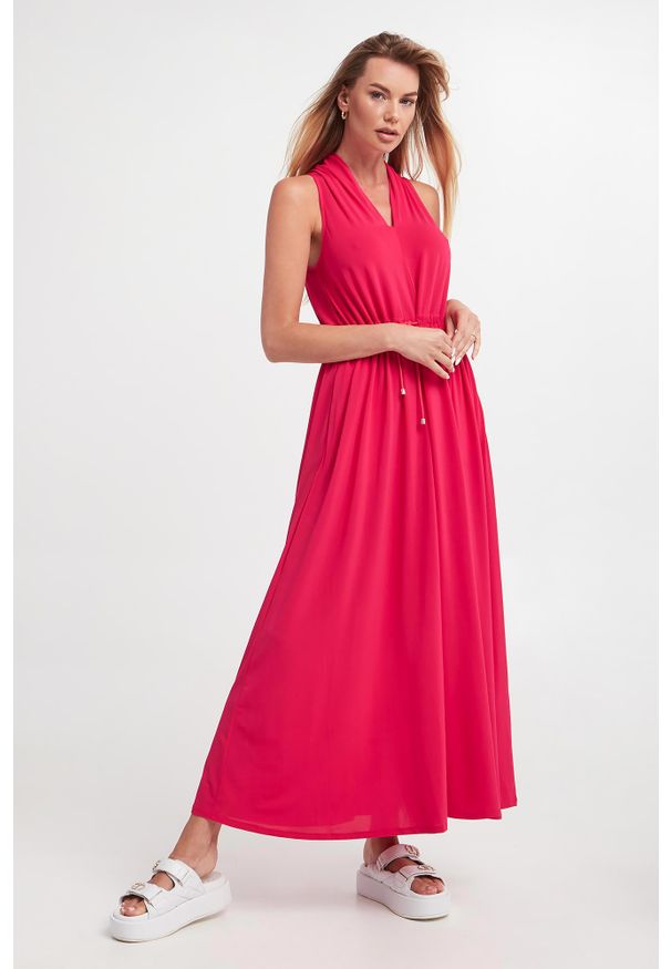 Max Mara Leisure - Sukienka maxi Zitto MAX MARA LEISURE. Długość: maxi