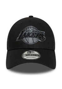 New Era Czapka z daszkiem LA Lakers NBA Black 9FORTY 60667432 Czarny. Kolor: czarny. Materiał: materiał, bawełna