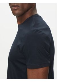Marciano Guess T-Shirt 5GHI08 6323A Granatowy Regular Fit. Kolor: niebieski. Materiał: lyocell #3