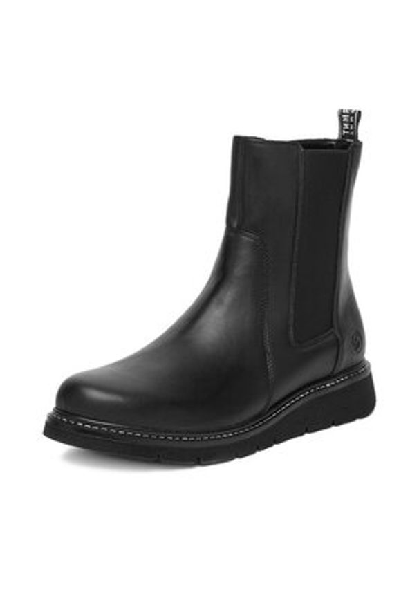 Remonte Botki CEO-D3970-01 Czarny. Kolor: czarny. Materiał: skóra