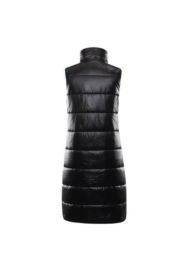 ALPINE PRO - Kurtka uniwersalna damska Alpine Pro LVEB095990. Kolor: czarny. Materiał: syntetyk. Długość rękawa: bez rękawów. Sport: turystyka piesza