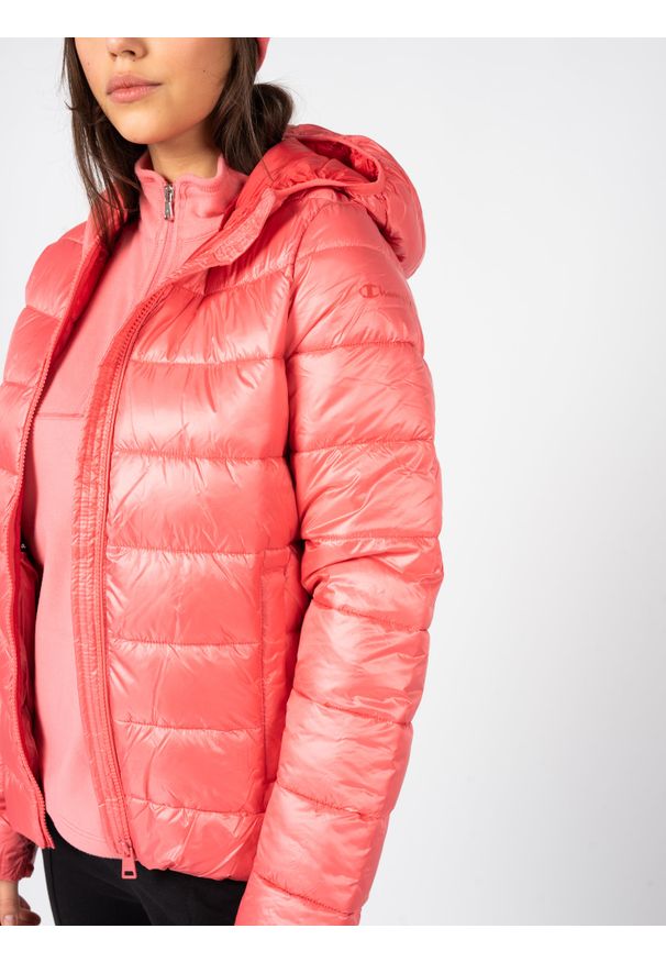 Champion Kurtka "Down Jacket" | 115750 | Kobieta | Różowy. Kolor: różowy. Materiał: poliester. Styl: sportowy, elegancki